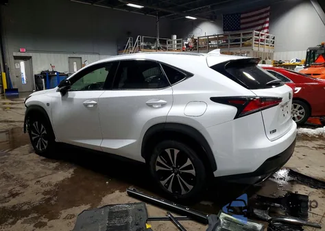 2021 Lexus Nx 300 Base из США, поврежденный, VIN JTJSARDZ9M2255207
